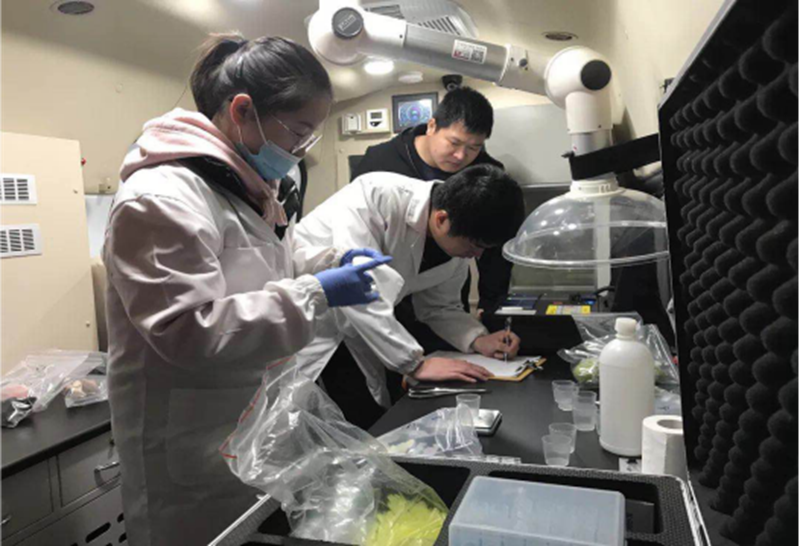 &ldquo;你點我檢&rdquo;食品安全快檢車開進浦江農批市場