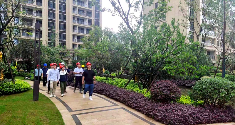 樂(lè)清華都天虹墅項(xiàng)目舉辦工地開(kāi)放日活動(dòng)