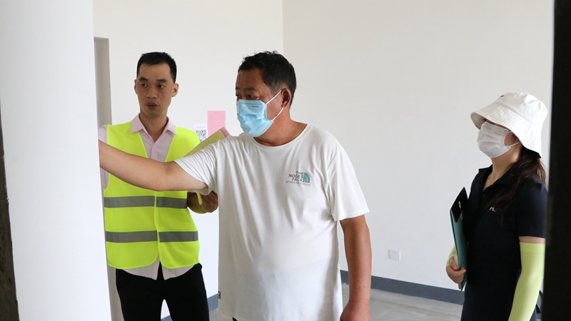 濟寧華都國濱府&middot;禮悅一期開展業主驗房工作